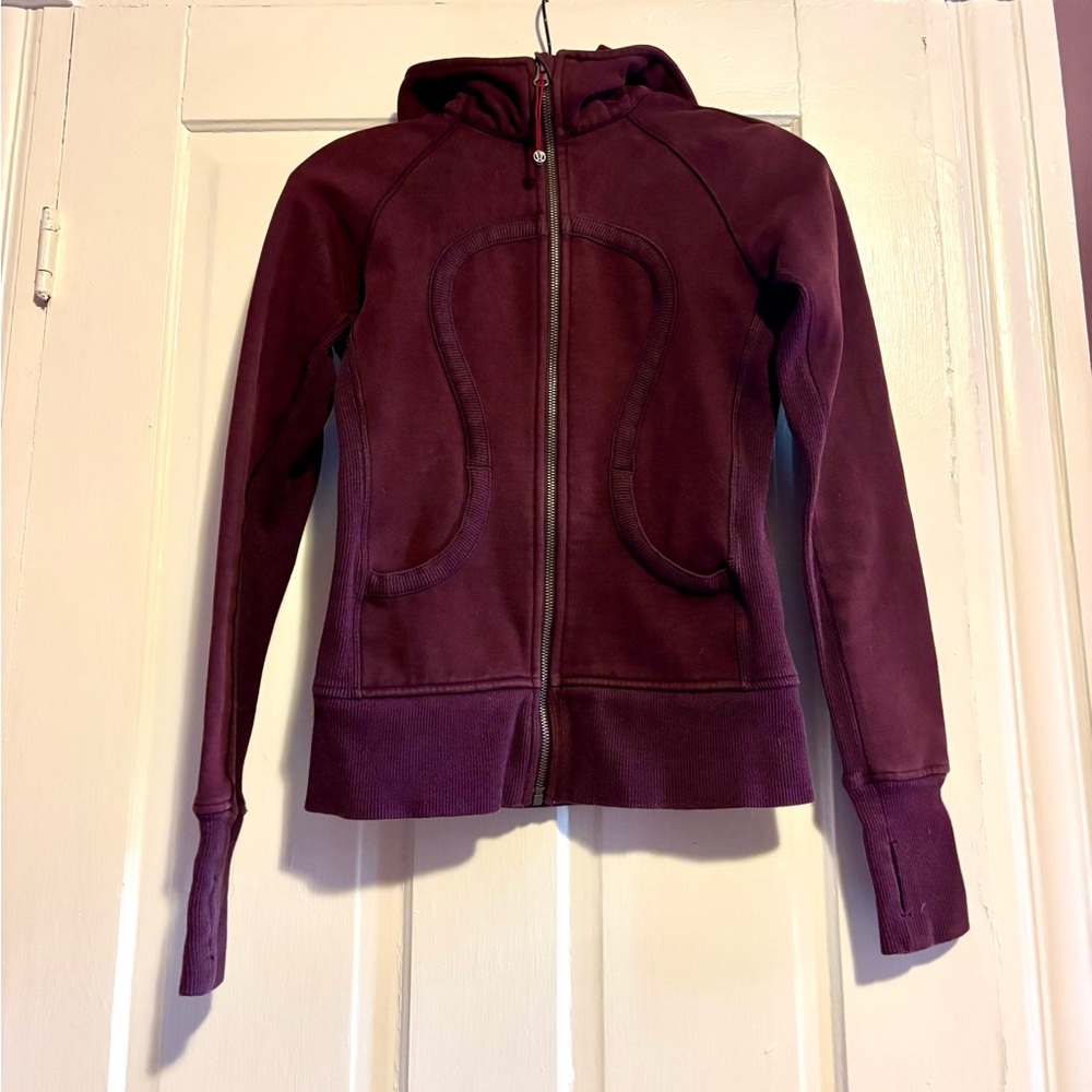 Lululemon Plum Scuba Zip Hoodie